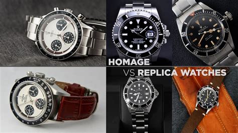 homage vs fake watch|are homage watches bad.